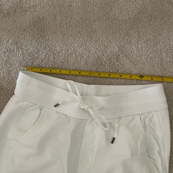 NWOT Gap White Linen Joggers - Picture 4 of 8